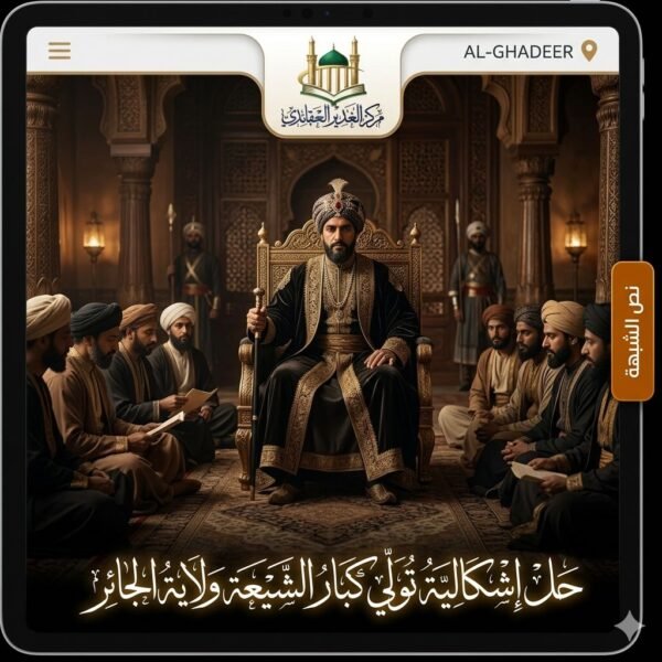 حل إشكاليةُ تولّي كبار الشيعة ولاية الجائر