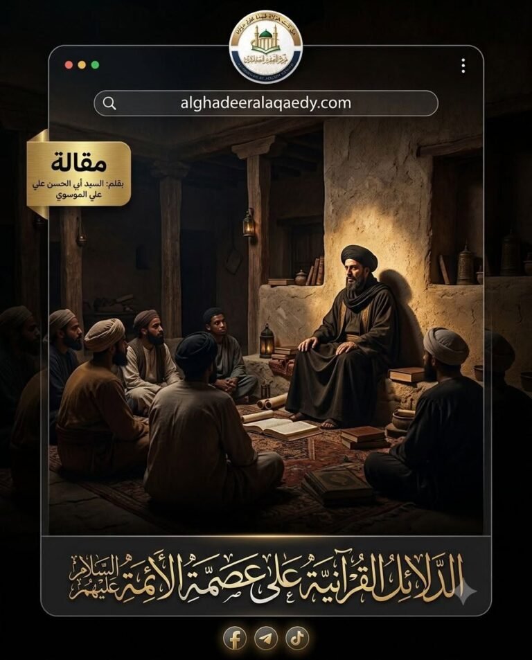 الدلائل القرآنية على عصمة الأئمة (عليهم السلام)
