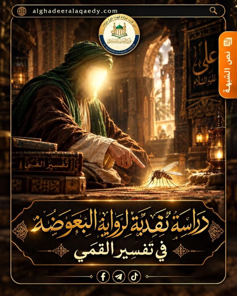 دراسة نقدية لرواية «البعوضة» في تفسير القمي